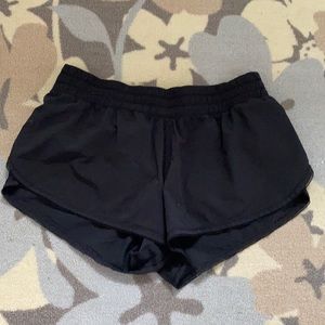 lululemon black shorts